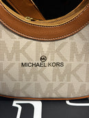 Bolsa Michael Kors MK Logo Premium Bege - Pronta Entrega