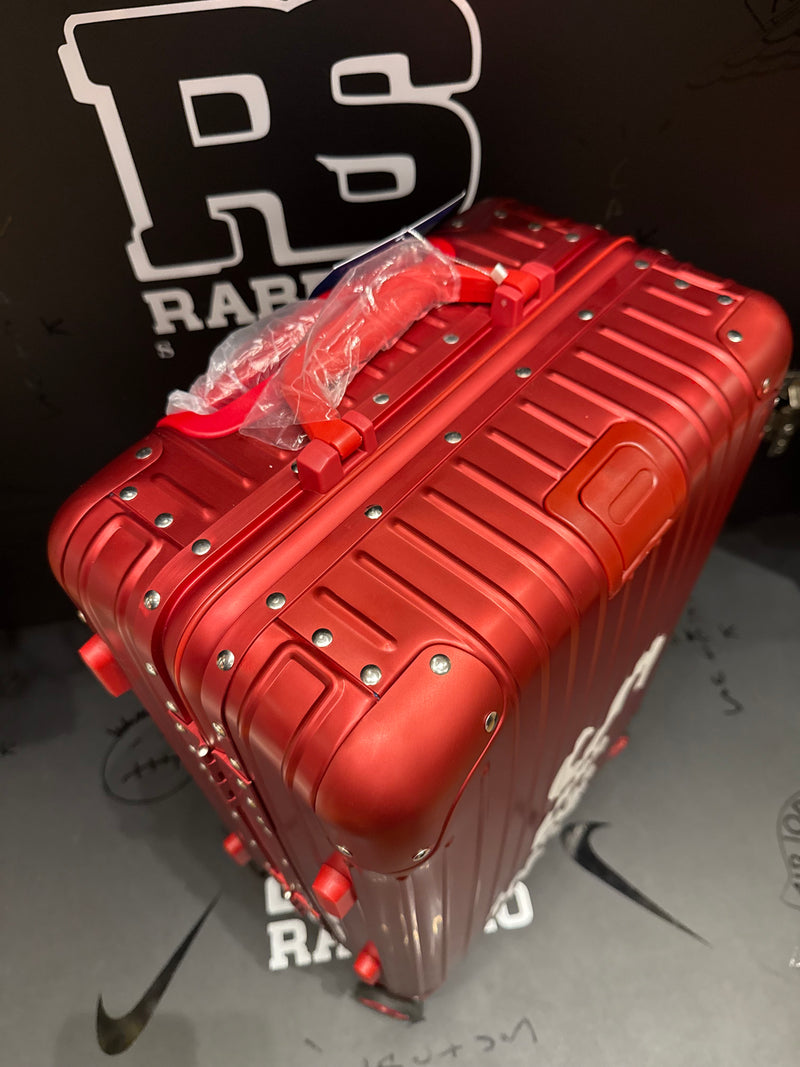 Mala Supreme Suitcase Alumínio Vermelha - Pronta Entrega