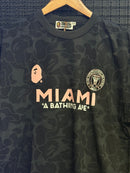 Conjunto Bape x Inter Miami Camiseta + Short - Pronta Entrega