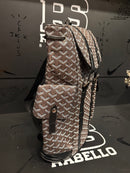 Mochila Goyard Alpin Brown - Pronta Entrega
