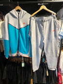 Conjunto NIKE Cinza e Azul - Pronta Entrega