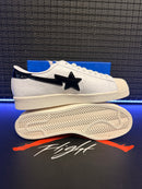 Tênis Adidas Superstar Vintage x Bape Black White - Pronta Entrega