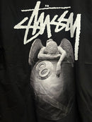 Camiseta Stussy Angel 8 Ball Black - Pronta Entrega