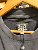 Camiseta Hellstar ‘Washed Logo’ Destonada - Pronta Entrega