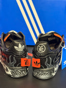 Tênis Hellstar x Adidas Superstar 'Black Flame' - Pronta Entrega