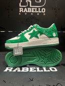 Tênis BAPE A Bathing APE Court Sta White Green - Pronta Entrega