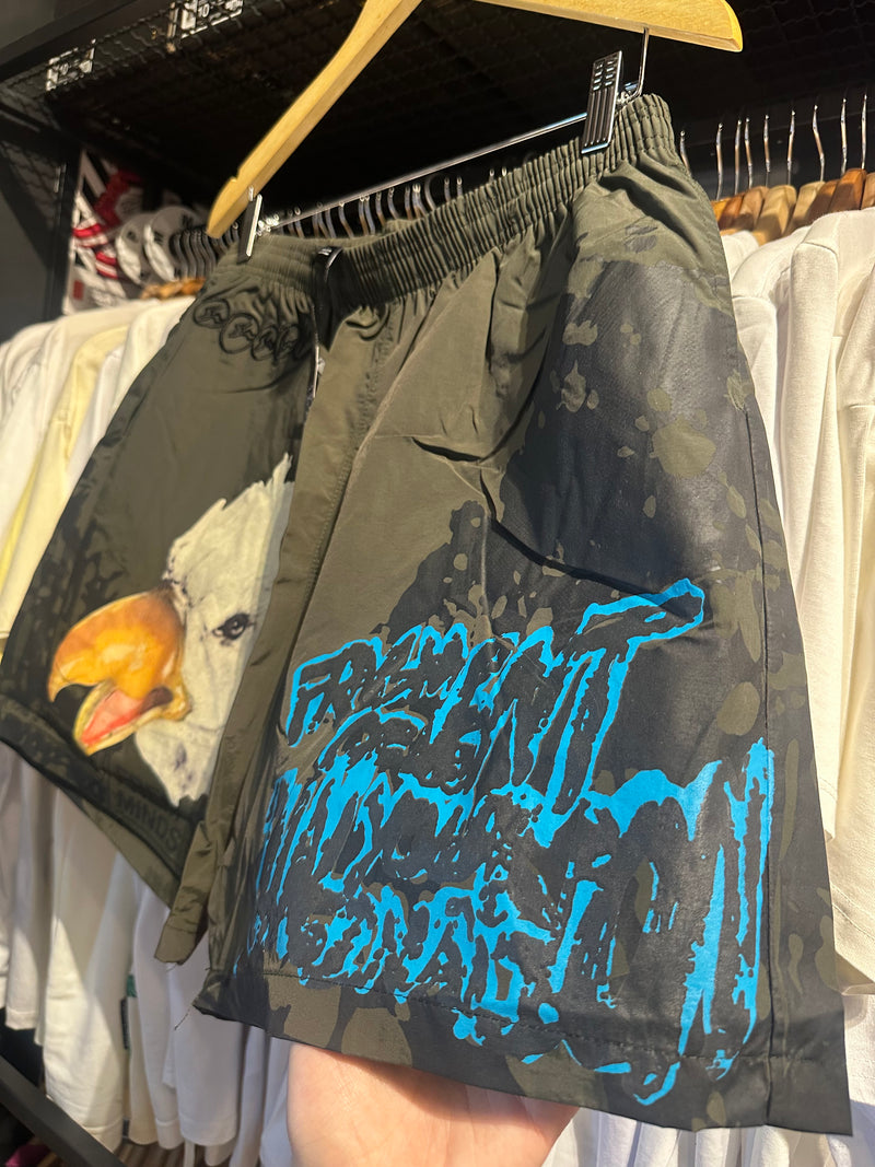 Short TRAVIS SCOTT Fragment Verde - Pronta Entrega
