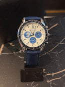 Relógio Omega Speedmaster Professional "Snoopy" 50th Anniversary Blue - Pronta Entrega