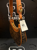 Bolsa Michael Kors MK Logo Premium Marrom - Pronta Entrega