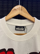 Camiseta Hellstar Scream Boy Branca - Pronta Entrega