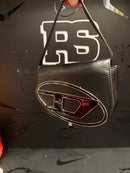Bolsa Diesel Feminina 1DR Crossbody Couro Preto - Pronta Entrega