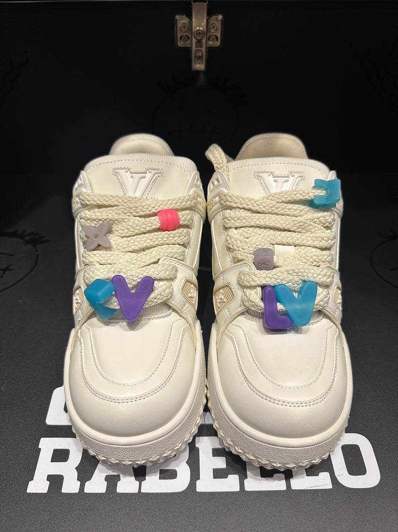 Tênis Louis Vuitton LV Trainer Maxi White - Pronta Entrega