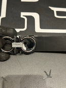 Cinto Ferragamo Preto Fivela Gancini 110 CM  - Pronta Entrega