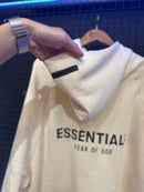 Blusa Moletom Fear of God Essentials Pull-Over 'Buttercream' - Pronta Entrega