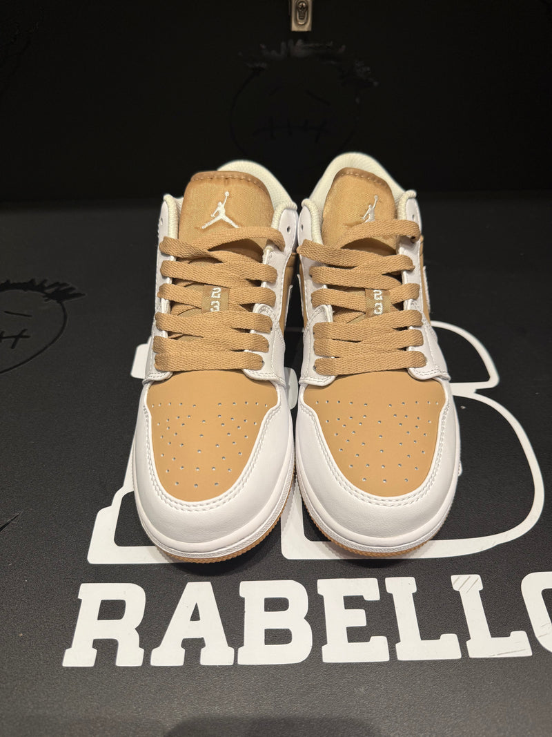 Tênis Nike Air Jordan 1 Low Hemp White - Pronta Entrega