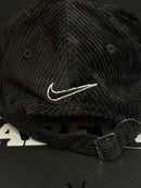 Boné Supreme X Nike Arc Corduroy 6 Panel Black - Pronta Entrega