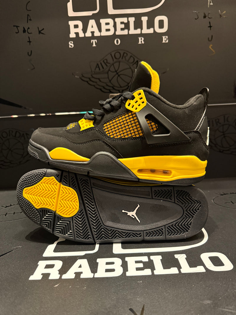 Tênis Nike Air Jordan 4 Retro Yellow Thunder - Pronta Entrega