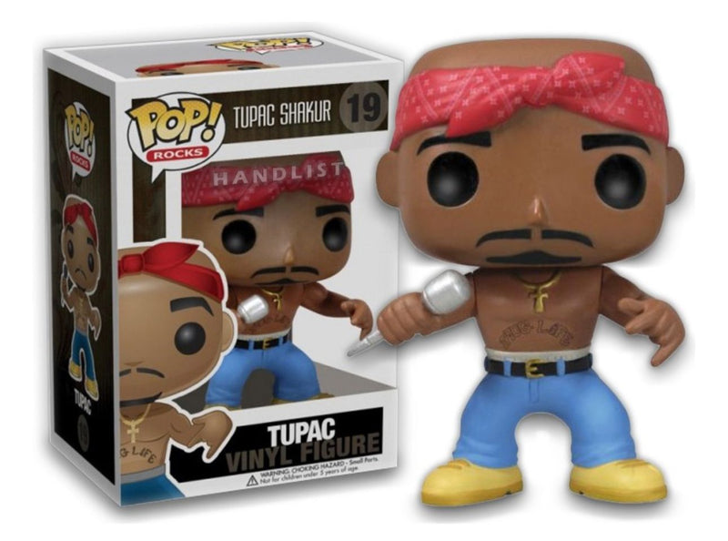 Funko Pop! 2Pac: Tupac Shakur #19. - Pronta Entrega