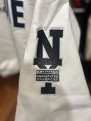 Jaqueta Supreme Pullover Half Zip Milano Branca - Pronta Entrega