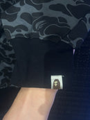 Jaqueta Bape Shark Camo Black Full Zip - Pronta Entrega