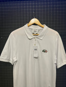 Netflix x Lacoste Camisa Polo White - Pronta Entrega