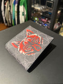 Carteira Gucci Red Fox Preta - Pronta Entrega