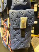 Mochila Louis Vuitton X NBA Christopher MM Blue - Encomenda