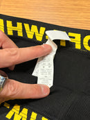Cueca Off-White Preta Boxer - Pronta Entrega
