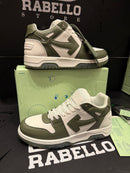 Tênis Off-White Out of Office 'White Green' - Pronta Entrega
