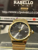 Relógio Casio Quartz Premium Fundo Black - Pronta Entrega