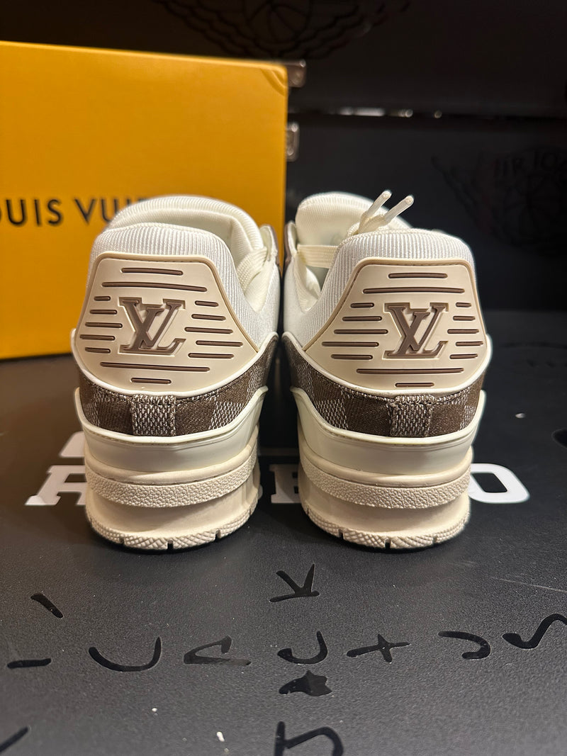 Tênis Louis Vuitton LV Trainer Brown  - Pronta Entrega