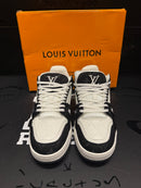 Tênis Louis Vuitton LV Trainer White Black  - Pronta Entrega