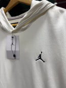 Blusa Moletom Air Jordan Branca Com Gorro Branca - Pronta Entrega