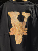 Camiseta Vlone Chain Pop Smoke Preto - Pronta Entrega