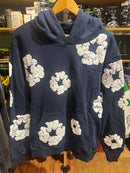 Conjunto Denim Tears Moletom The Cotton Wreath Blue - Pronta Entrega