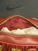 Bolsa MiuMiu Arcadie em Couro Napa Matelassê Red - Pronta Entrega