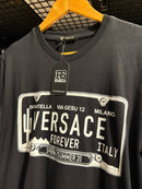 Camiseta Versace ‘Summer’ Preta - Pronta Entrega