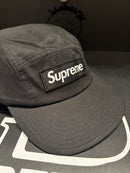 Boné Supreme Boné Military Camp SS24 Preto - Pronta Entrega