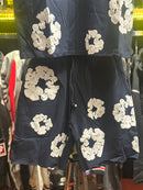 Conjunto Denim Tears Azul Camiseta + Short - Pronta Entrega