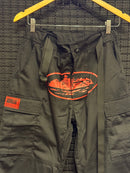 Calça Corteiz Guerillaz Cargo Black/Red - Pronta Entrega