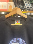 Moletom BAPE Crewneck APE Head Space Camo Preto - Pronta Entrega