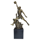 Estátua de Bronze NBA Chicago Bulls Michael Jordan N. 23 50cm - Pronta Entrega