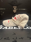 Boné Aba Curva Diesel Desbotado Cinza/Vermelho - Pronta Entrega