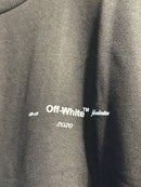 Camiseta Off-White Line Oversized Preto - Pronta Entrega