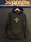 Moletom Supreme Cross Box Logo Black - Pronta Entrega