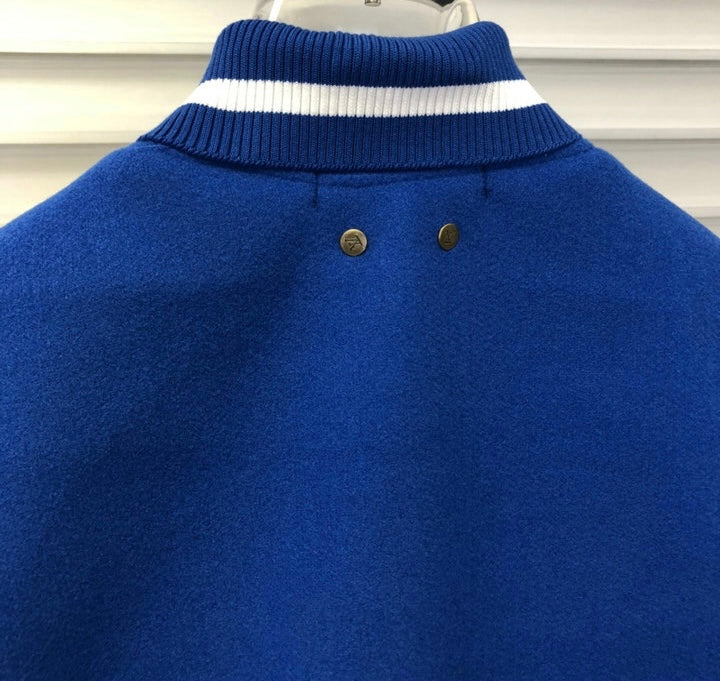 Jaqueta Varsity Louis Vuitton Blue - Encomenda