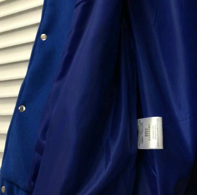 Jaqueta Varsity Louis Vuitton Blue - Encomenda