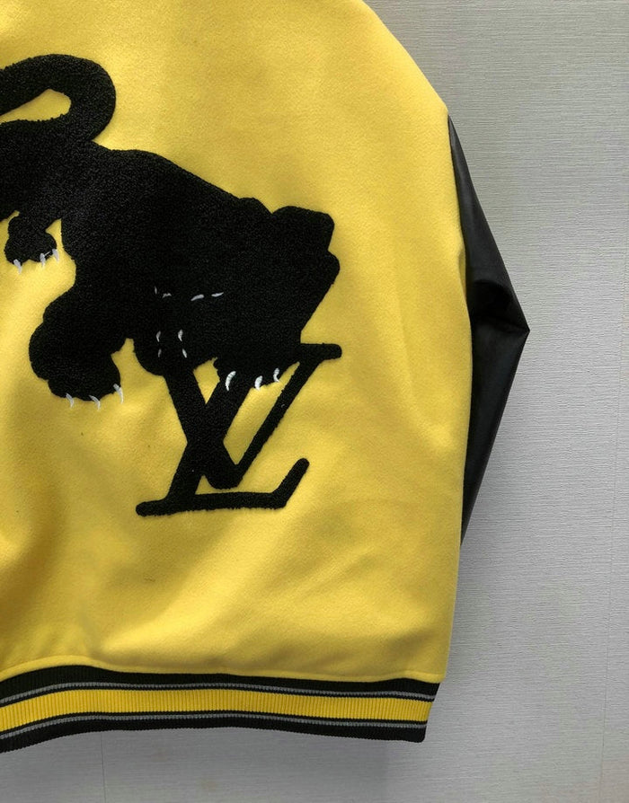 jaqueta Varsity Louis Vuitton Yellow - Encomenda