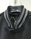 Jaqueta Varsity Louis Vuitton Black - Encomenda