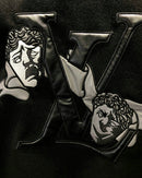 Jaqueta Varsity Louis Vuitton Black - Encomenda